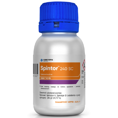 Spintor 240 SC Insektycyd, środek owadobójczy pojemność 0,25 l
