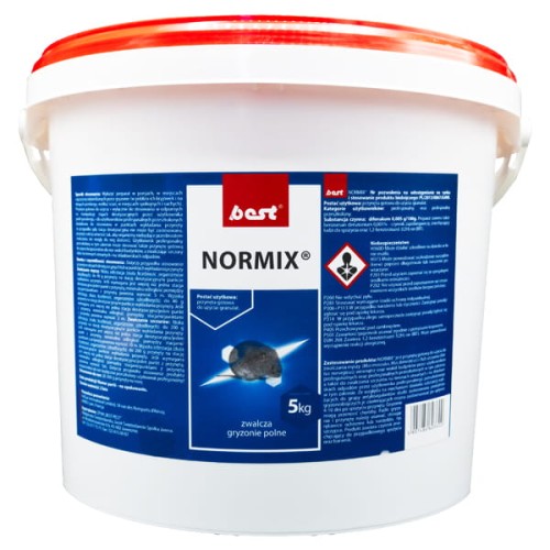 Normix trutka na nornice (granulki) 5 KG