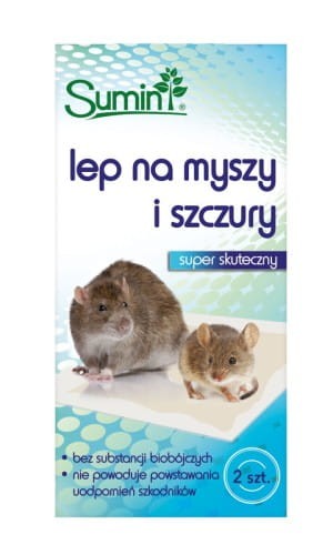 SUMIN LEP NA MYSZY I SZCZURY- 2 SZT.