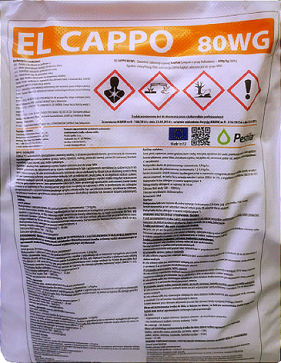 EL CAPPO 80 WG kaptan 10kg