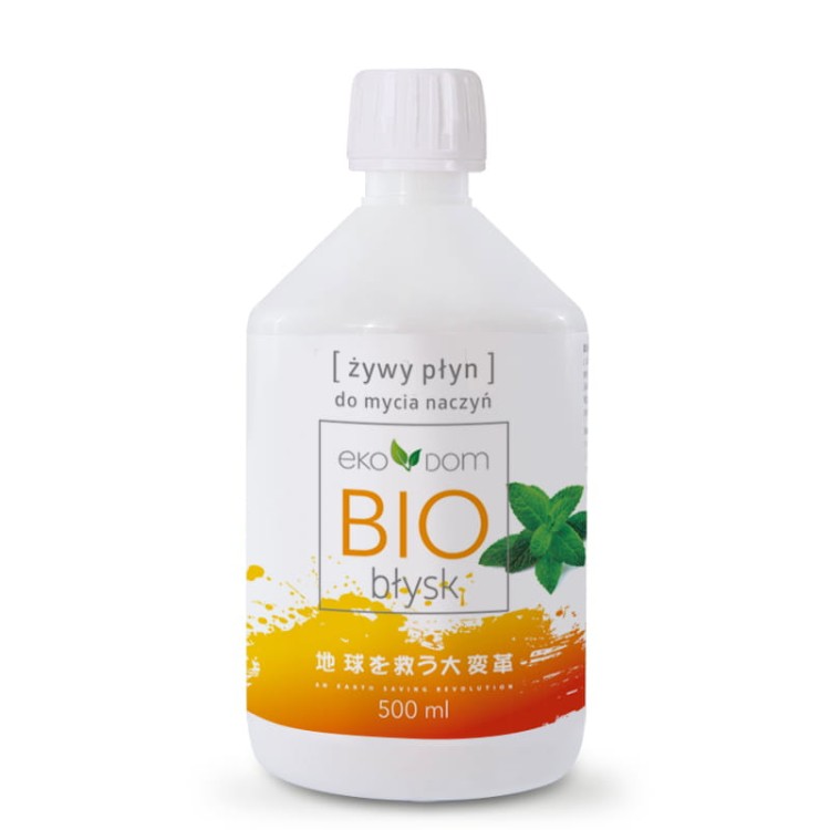 Eko dom – żywy płyn do mycia naczyń pojemność 0,5L zapach mięta