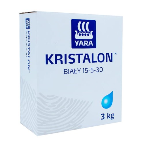 YaraTera Kristalon biały (15:530+3 MgO) waga 3 KG