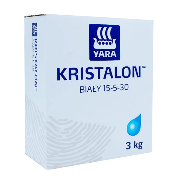YaraTera Kristalon biały (15:530+3 MgO) waga 3 KG