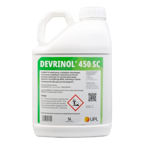 DEVRINOL 450 SC (napropamid) pojemność 5 l