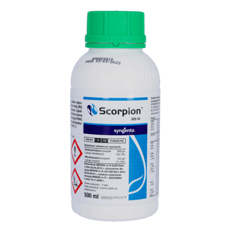 Scorpion 325 SC- fungicyd pojemność 0,5L