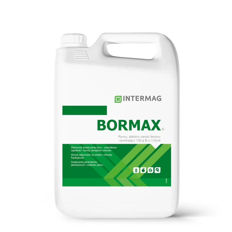 Bormax, nawóz dolistny zawierający bor pojemność 5 l