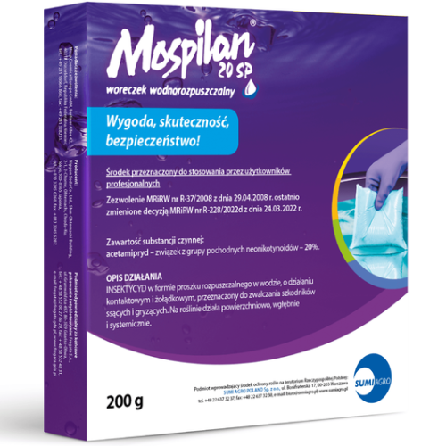 Mospilan 20 SP (acetamipryd) waga 200 g