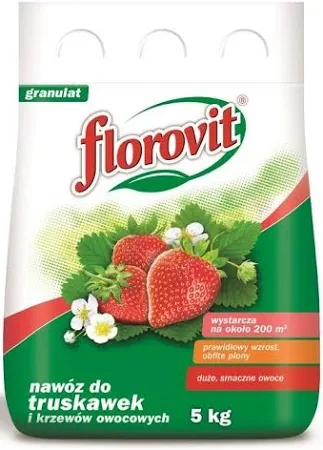 FLOROVIT DO POZIOMEK I TRUSKAWEK waga 5 kg
