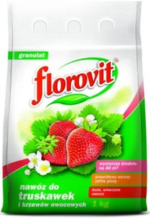 FLOROVIT DO POZIOMEK I TRUSKAWEK waga 1 kg