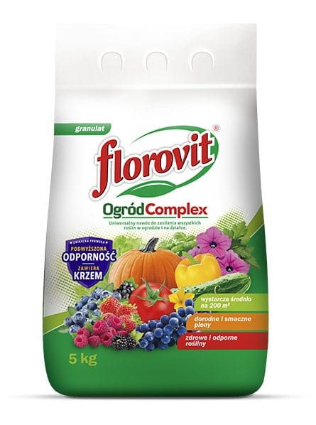 Florovit Agro Complex NPK 12-11-18  uniwersalny nawóz do roślin waga 5 kg